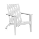 Outdoor Acacia Wood Adirondack Chair Weather Resistant Patio Adirondack Armchair for Garden Backyard