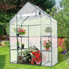 Outdoor Portable 4 Shelves Walk-in Greenhouse - Bestoutdor