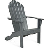 Outdoor Wooden Folding Adirondack Chair for Patio Garden - Bestoutdor