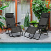 Outdoor Folding Zero Gravity Chair Reclining Patio Chair Lounge Chair