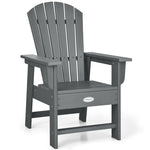 Patio Kids Adirondack Chair Outdoor Chair with Ergonomic Backrest