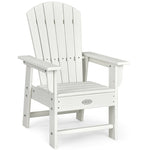 Patio Kids Adirondack Chair Outdoor Chair with Ergonomic Backrest