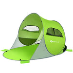 Pop Up Beach Tent Anti-UV UPF 50+ Portable Camping Sun Shade Shelter