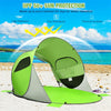 Pop Up Beach Tent Anti-UV UPF 50+ Portable Camping Sun Shade Shelter