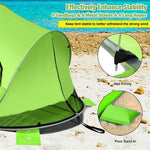 Pop Up Beach Tent Anti-UV UPF 50+ Portable Camping Sun Shade Shelter