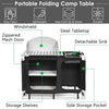 Portable Outdoor Cooking Table Camping Table Grill Table - thebestoutdor.com