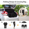 Portable Double Folding Picnic Chair with Umbrella & Mini Table