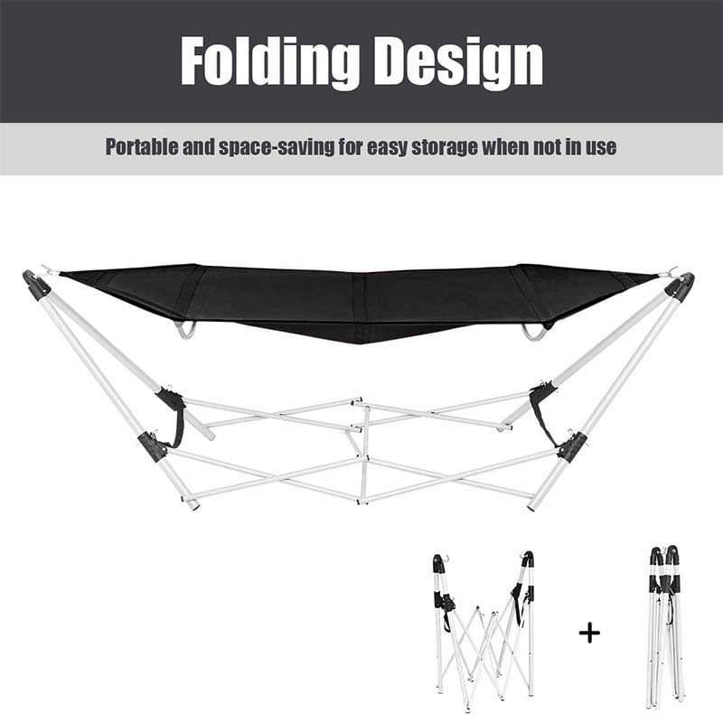 Portable Hammock Camping Bed with Carry Bag - Bestoutdor