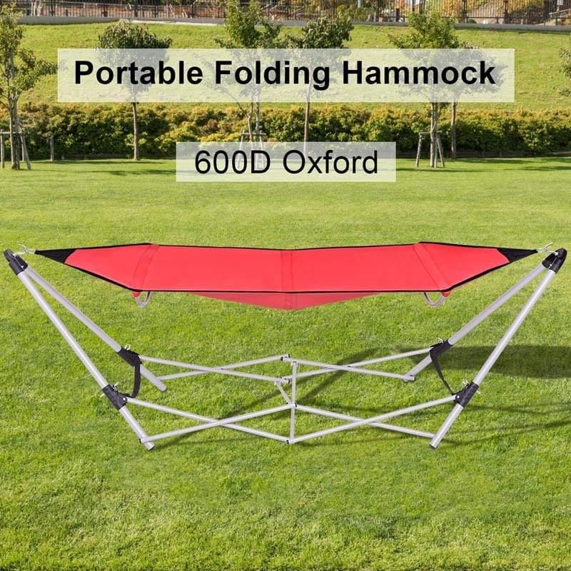 Portable Hammock Camping Bed with Carry Bag - Bestoutdor