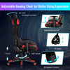 RGB Gaming Chair Ergonomic Video Game Chair High Back Computer Chair with LED Lights, Adjustable Headrest & Lumbar Support