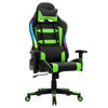 RGB Gaming Chair Ergonomic Video Game Chair High Back Computer Chair with LED Lights, Adjustable Headrest & Lumbar Support