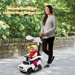 3 In 1 Toddlers Ride on Push Car Mercedes Benz G350 Stroller Sliding Car with Canopy