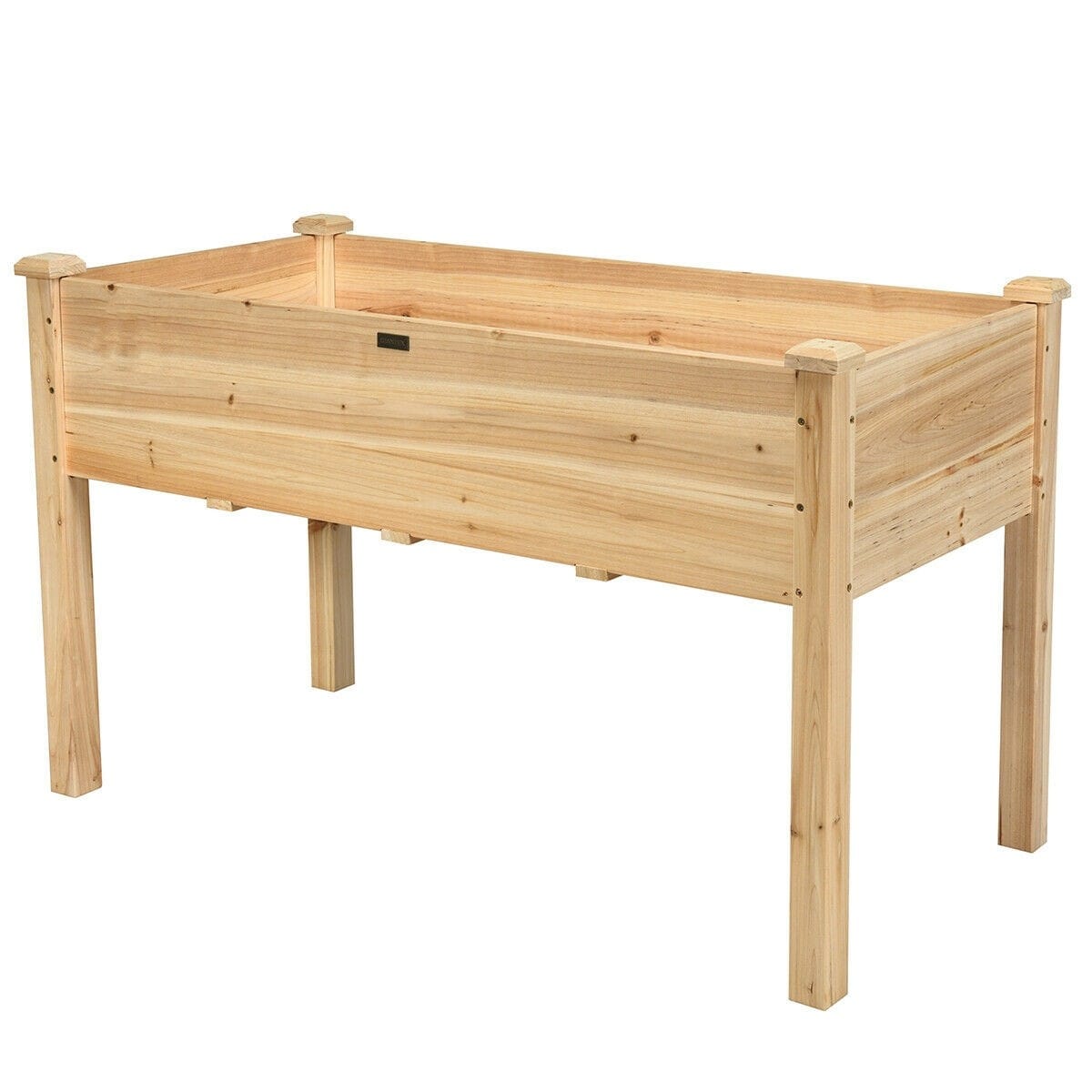 Wood Raised Garden Bed Elevated Planter Box with Legs for Vegetable Fruits Flowers & Herbs