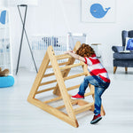 Wooden Climbing Triangle Ladder Toddler Pikler Triangle Climber Play Equipment for Indoor