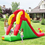 Inflatable Water Slide Bounce House with Climbing Wall and Jumper