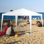 10' x 10' Canopy Tent Party Tent Outdoor Canopy With Side Walls for Wedding Event