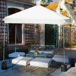 8’ x 8' Outdoor Pop up Canopy Tent Instant Shelter Canopy with Roller Bag & 4 Sand Bags