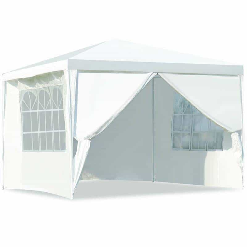 10' x 10' Canopy Tent Party Tent Outdoor Canopy With Side Walls for Wedding Event