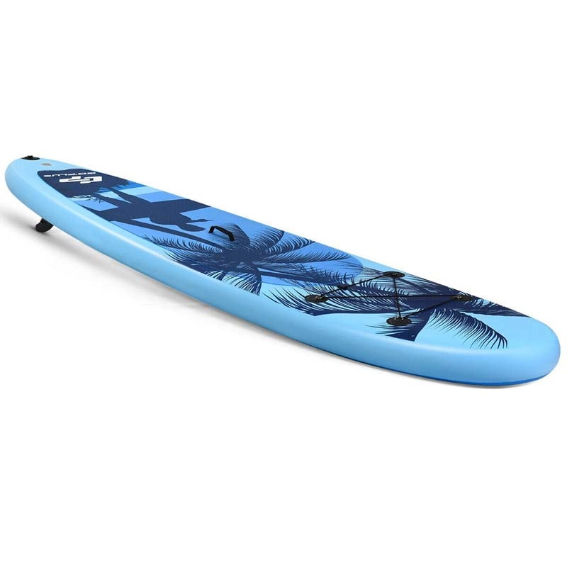 9.8' Inflatable Stand Up Paddle Board with Adjustable Paddle for Adult Youth, 6.5" Thick SUP Board with SUP Accessories, Pump & Carry Bag