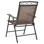 Set of 4 Patio Folding Chairs - Bestoutdor