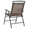 Set of 4 Patio Folding Chairs - Bestoutdor