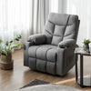 Power Lift Recliner Chair Elderly Lift Chair Fabric Electric Massage Reclining Sofa with 8 Point Massage Lumbar Heat USB Charge Port