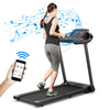 Folding Treadmill SuperFit 2.25HP Electric Treadmill Compact Walking Running Machine with APP Control & Bluetooth Speaker