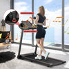 Folding Treadmill SuperFit 2.25HP Electric Treadmill Compact Walking Running Machine with APP Control & Bluetooth Speaker