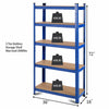 5 Tier Heavy Duty Metal Garage Shelving Unit Adjustable Garage Storage Rack Tool Utility Shelf