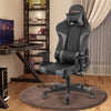 Adjustable Massage Gaming Chair High Back PU Leather Racing Gaming Chair Office Computer Reclining Chair with Lumbar Support