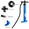 Double Action Hand Pump with Gauge, High Pressure Hand Pump for Inflation SUP Boards & Kayaks, Max 29psi