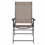 Patio Chairs Folding Sling Back Chairs - Bestoutdor