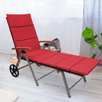 Outdoor Chaise Lounge Chair Rattan Recliner Chair