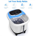 Portable Foot Spa Bath Motorized Massager with Heat Function Water Shower Shiatsu Massage Balls Time & Temper Control