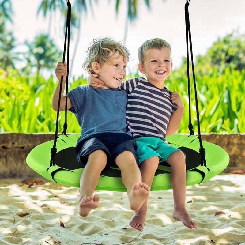 40 Inch Saucer Tree Swing for Kids Adults - Bestoutdor