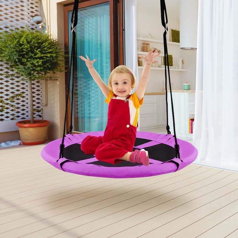 40 Inch Saucer Tree Swing for Kids Adults - Bestoutdor