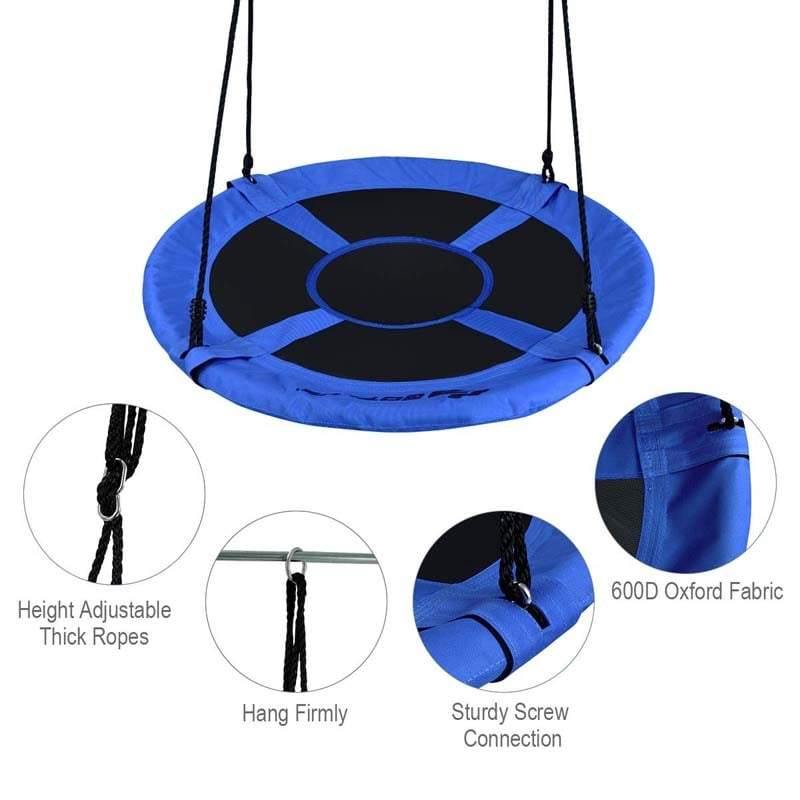 40 Inch Saucer Tree Swing for Kids Adults - Bestoutdor