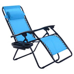 Outdoor Folding Zero Gravity Chair Reclining Patio Chair Lounge Chair