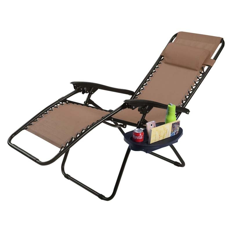 Outdoor Folding Zero Gravity Chair Reclining Patio Chair Lounge Chair