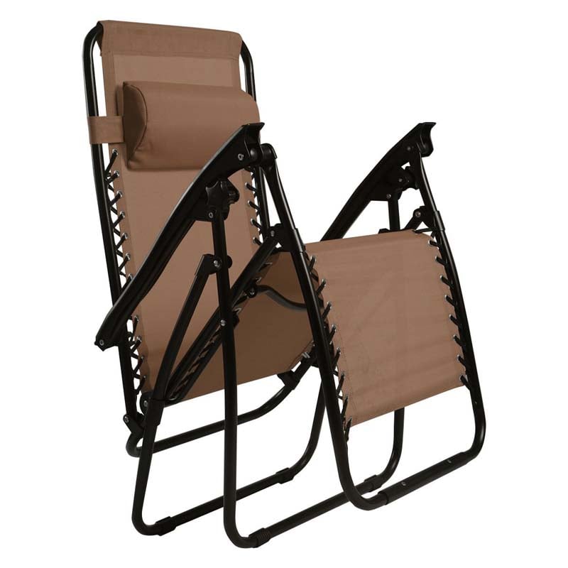 Outdoor Folding Zero Gravity Chair Reclining Patio Chair Lounge Chair