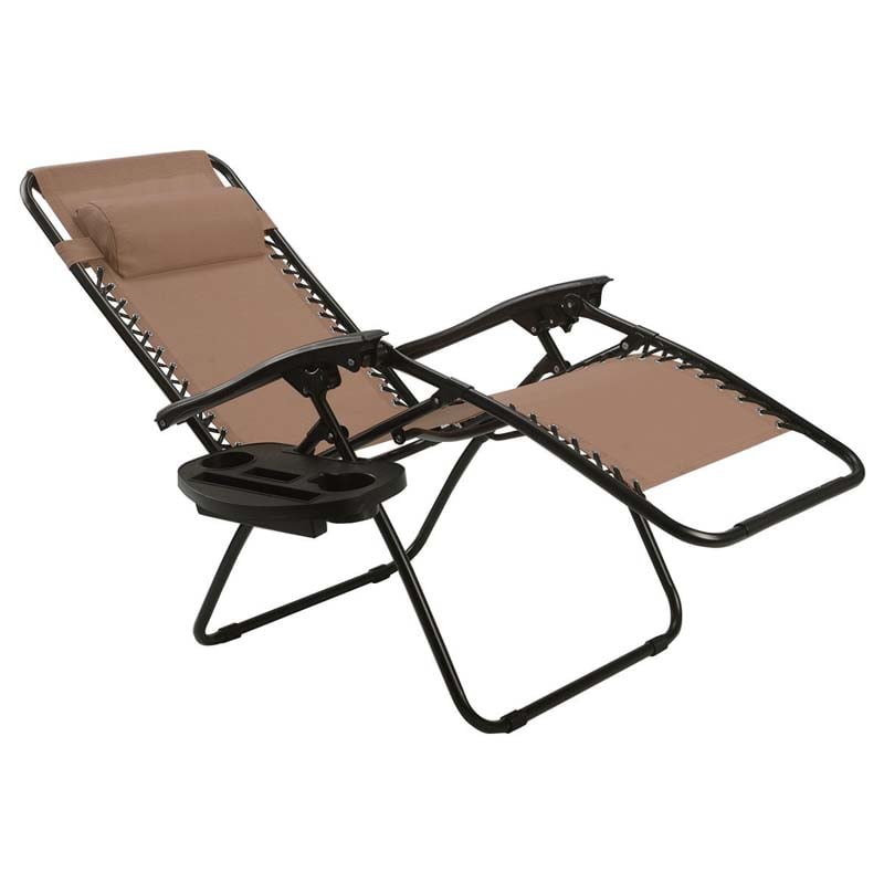 Outdoor Folding Zero Gravity Chair Reclining Patio Chair Lounge Chair